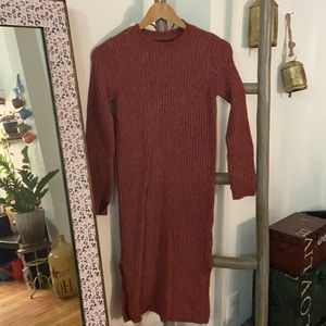 knitted Midi Dress